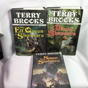 The Heritage Of Shannara Series HC First Editions 1st Printing 1-3 Terry Brooks